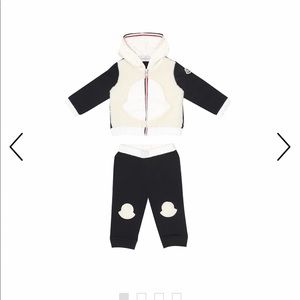 Brand new moncler track suit 9-12 months